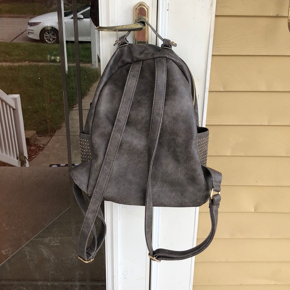Gray backpack purse - Picture 2 of 5